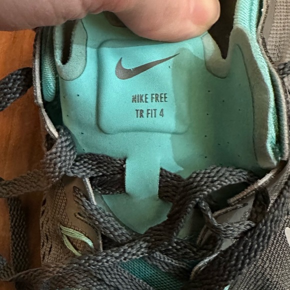Nike Free TR fit 4 Grey/Aqua - Picture 2 of 2